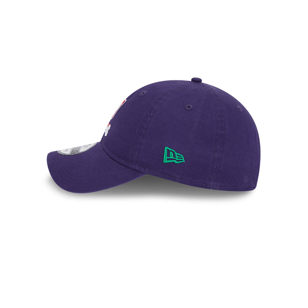 Fremantle Dockers Hat - AFL 2025 Retro Washed 9Twenty Strapback Cap - New Era